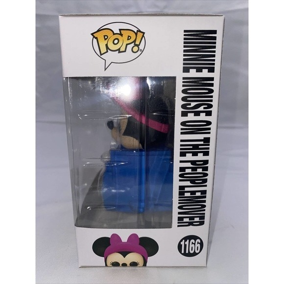 FUNKO Pop Walt Disney World 50 Minnie Mouse on the Peoplemover #1166 w/Protector - Picture 2 of 6